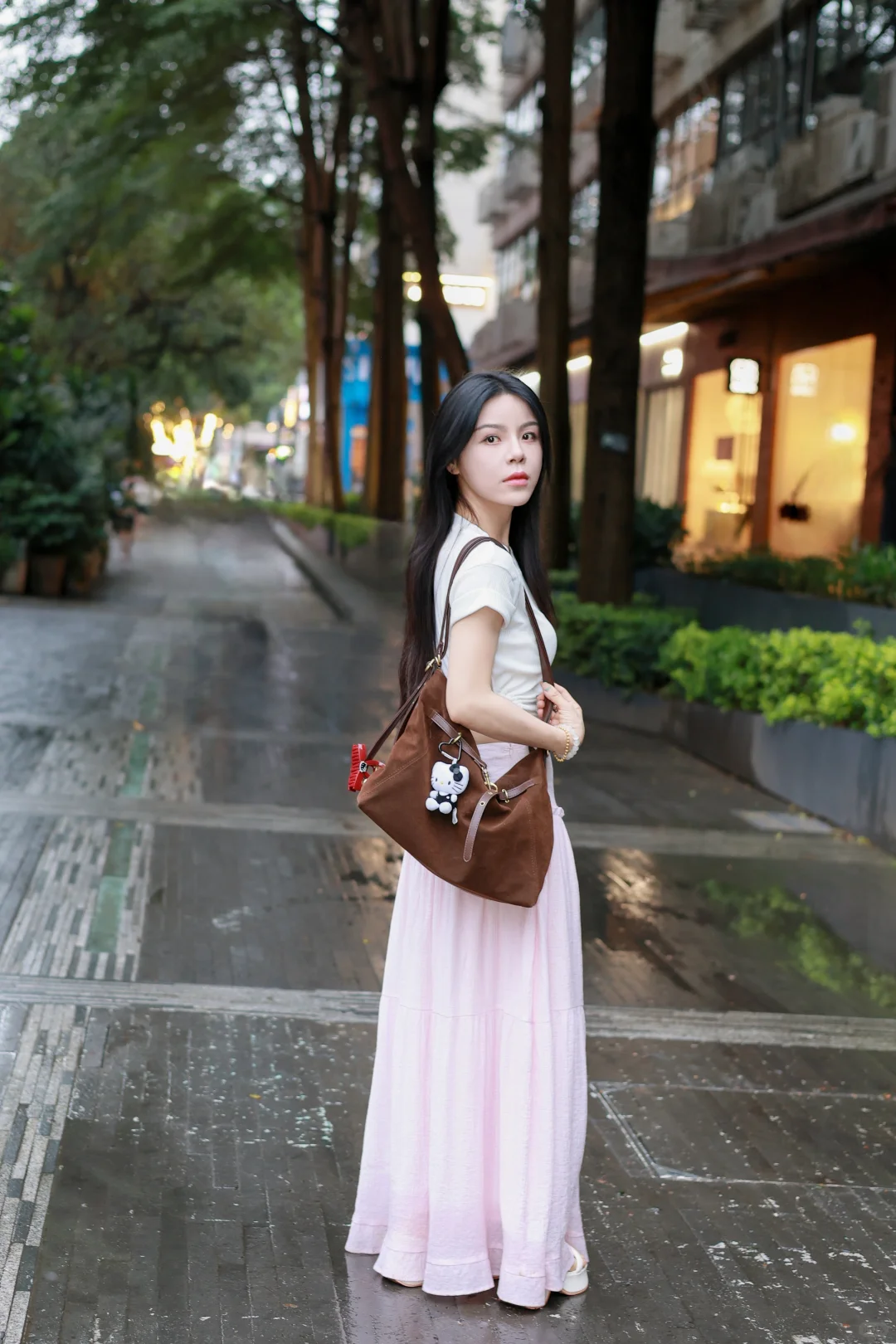 清新淡雅的美女