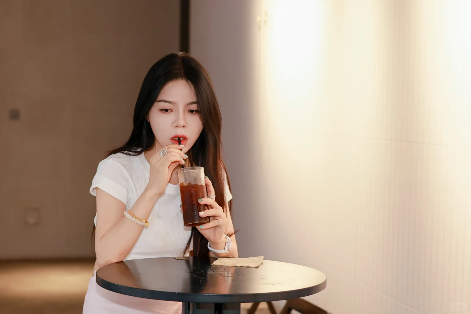 清新淡雅的美女