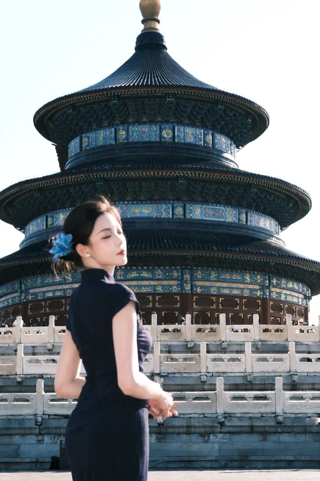 天坛旗袍｜私藏4个天坛无人感机位大公开！