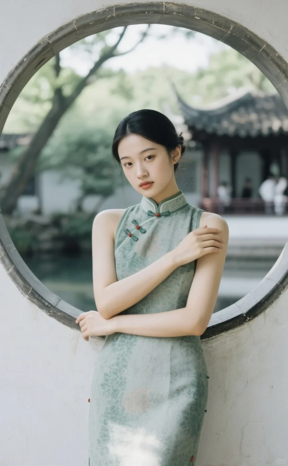 存一些旗袍拍照姿势，快来学！
