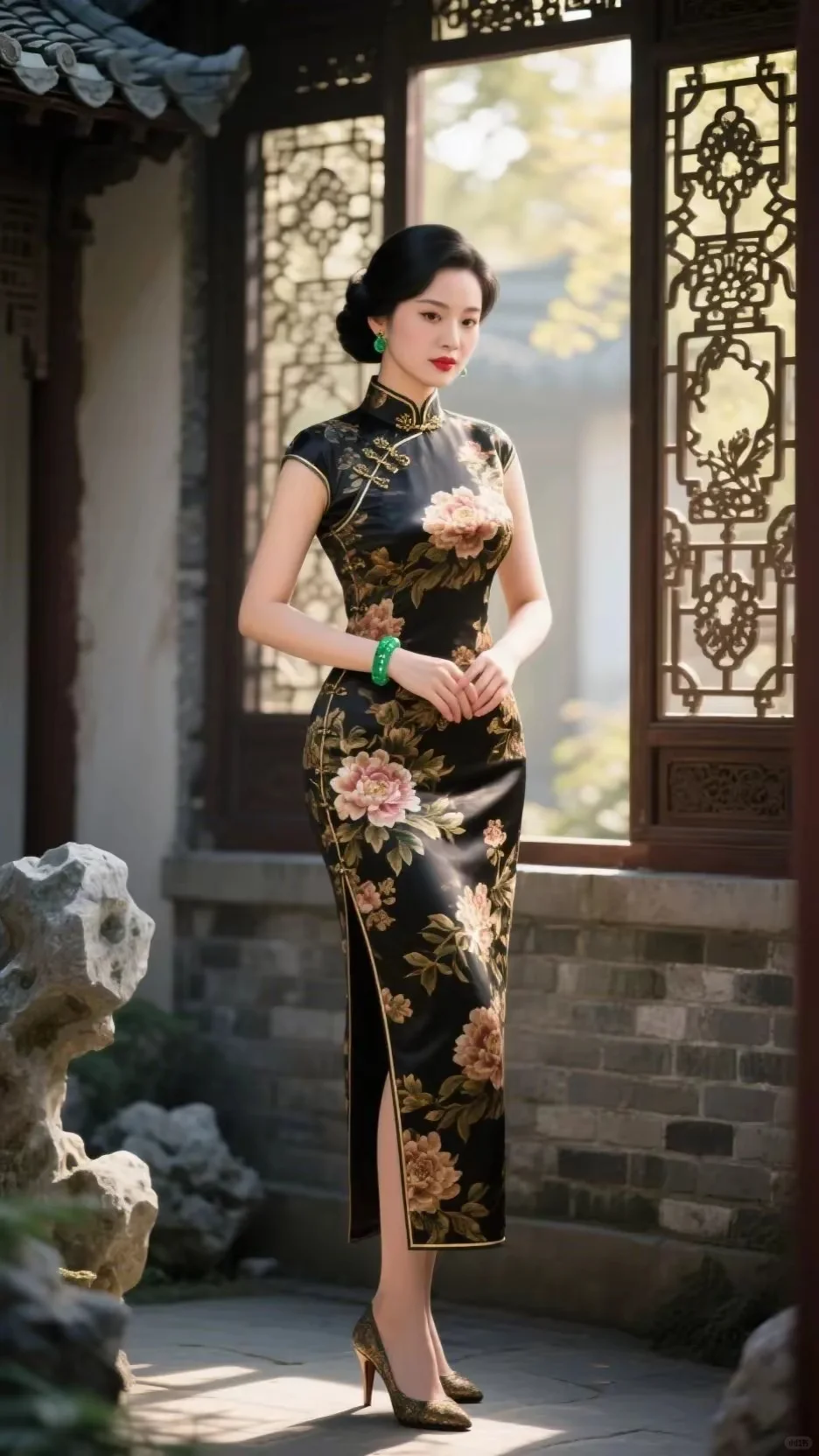 中国旗袍风，东方之韵，尽显古韵流芳