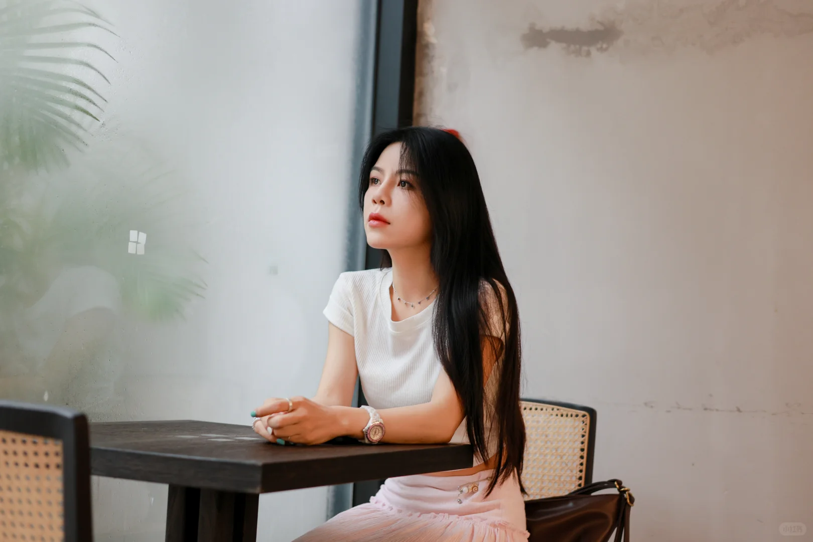 清新淡雅的美女
