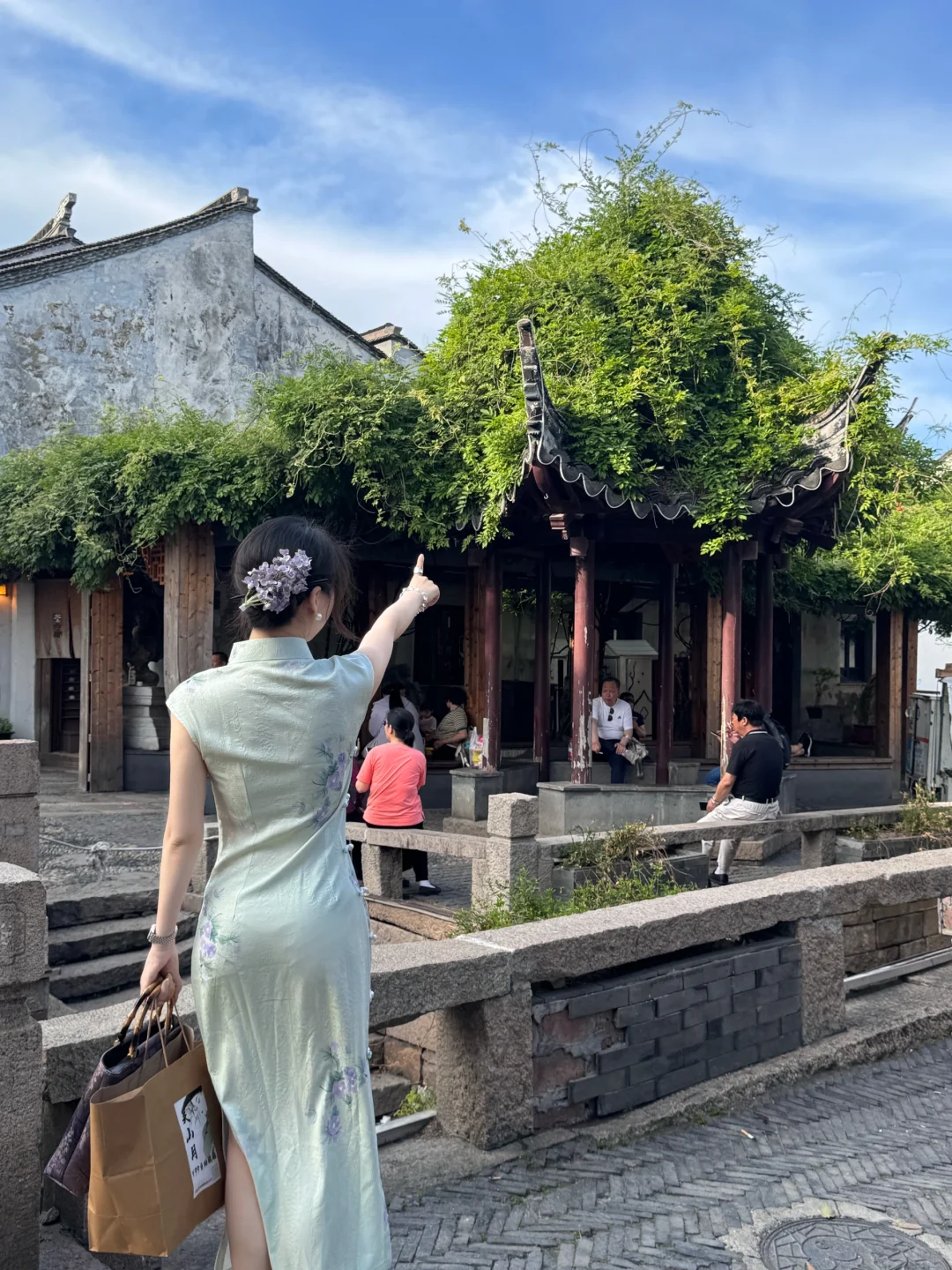 来苏州买旗袍👗平江路这个巷口千万别错过‼️