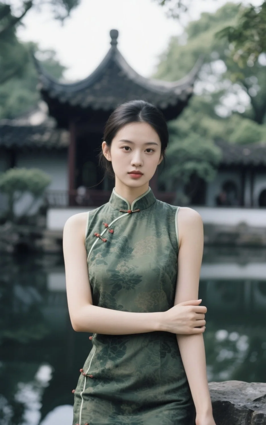 存一些旗袍拍照姿势，快来学！