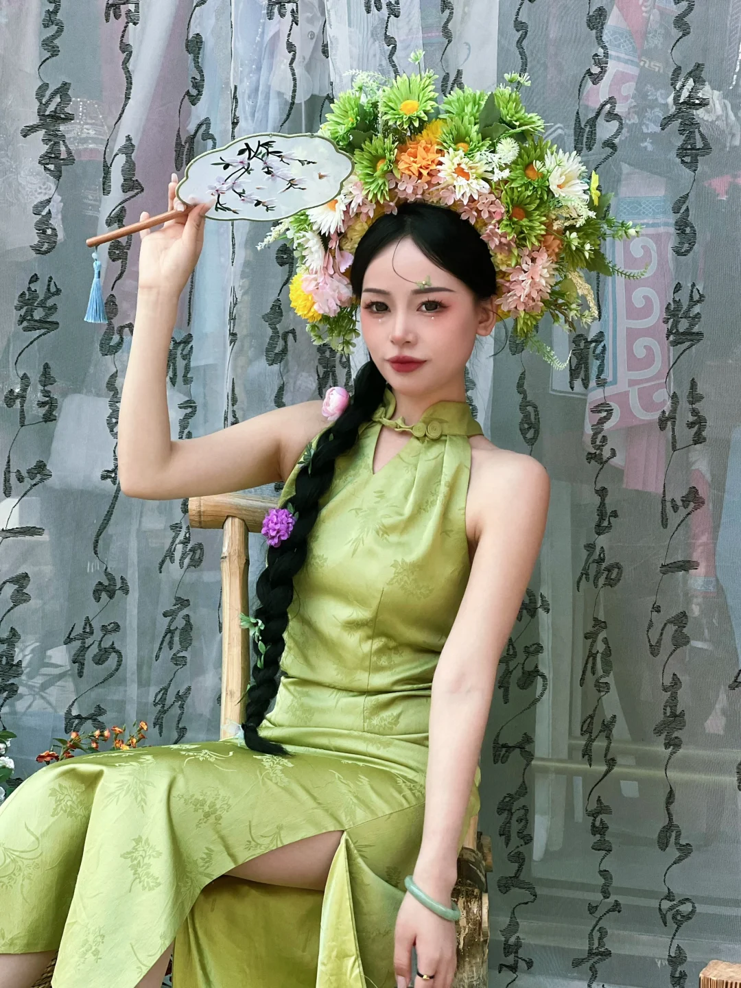 在邯郸！！浅浅簪花一下～