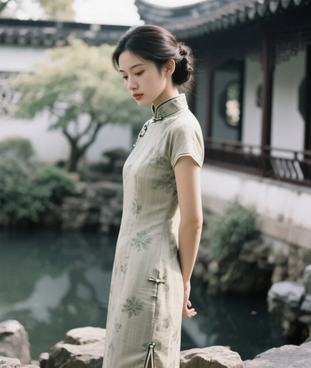 存一些旗袍拍照姿势，快来学！