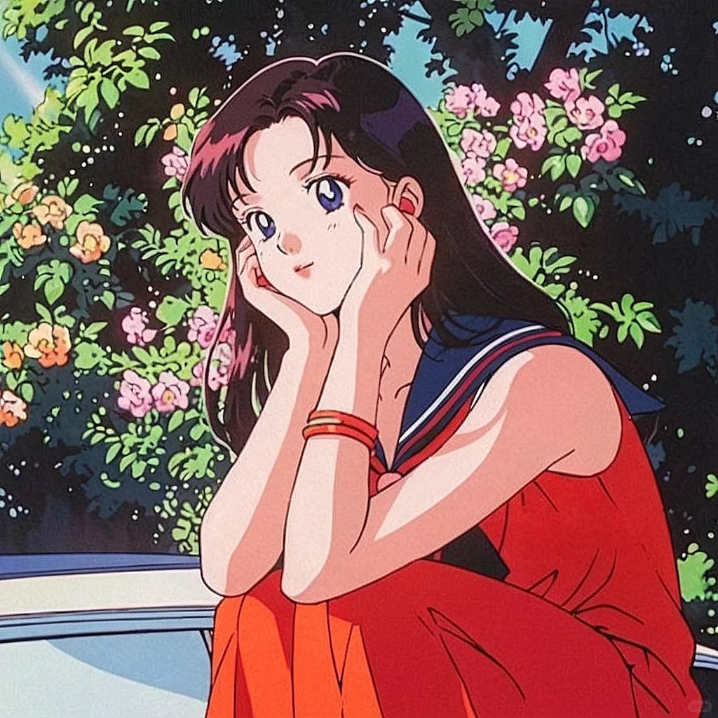 旧漫头像｜活力女头 明媚女孩