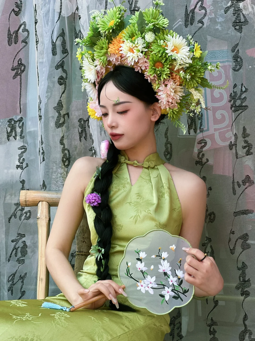 在邯郸！！浅浅簪花一下～