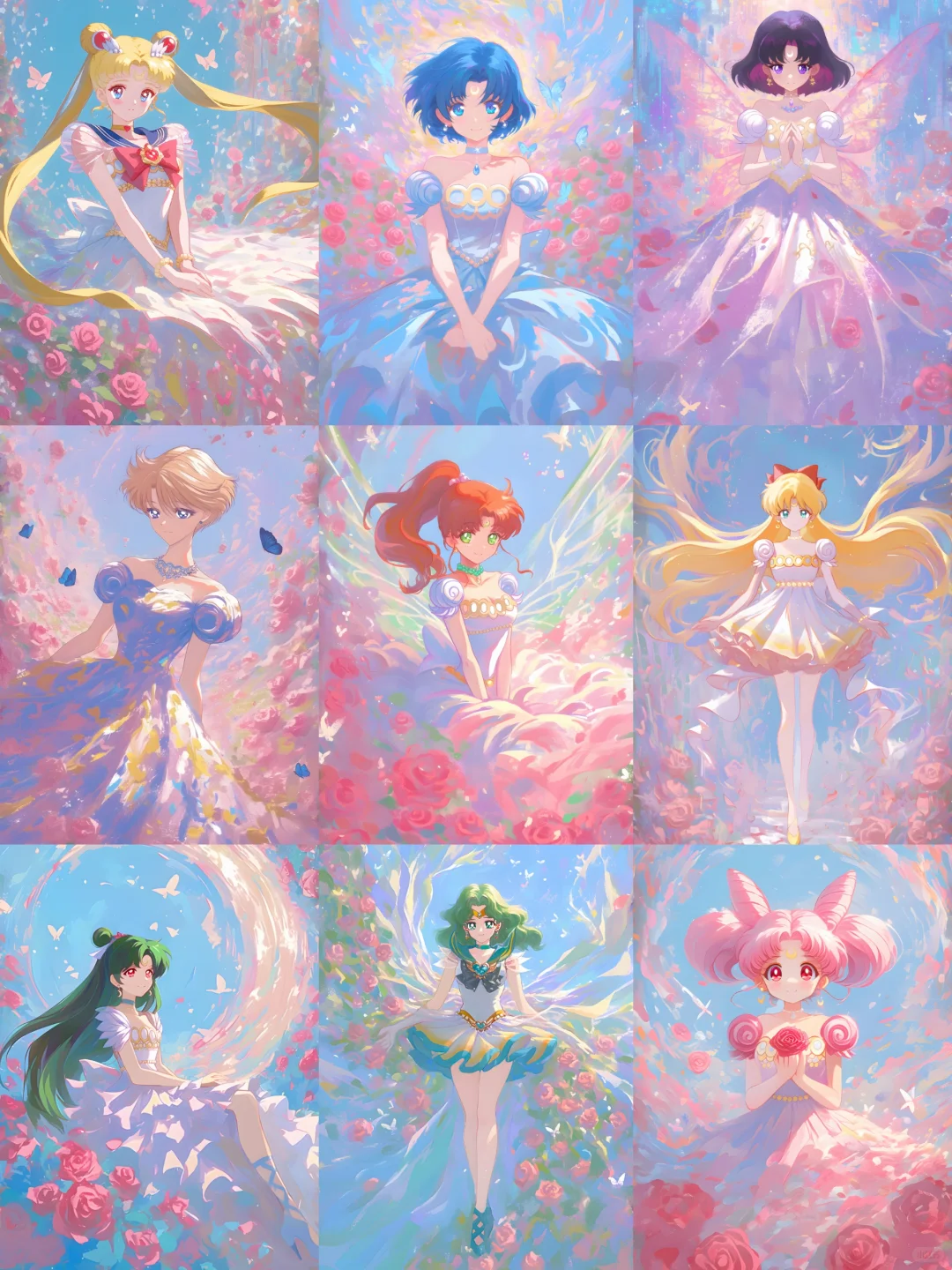美少女战士，玫瑰风暴系列选美大赛！