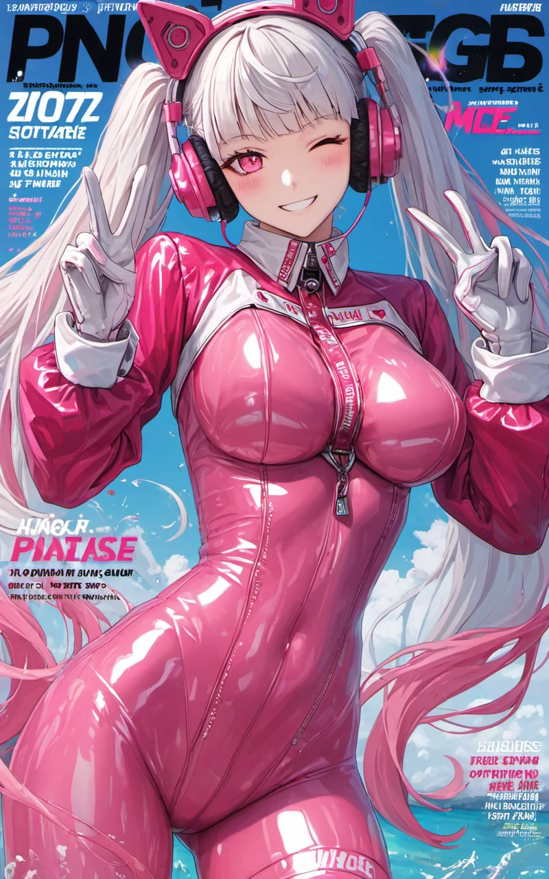 换个风格系列｜呀咪，二次元美少女