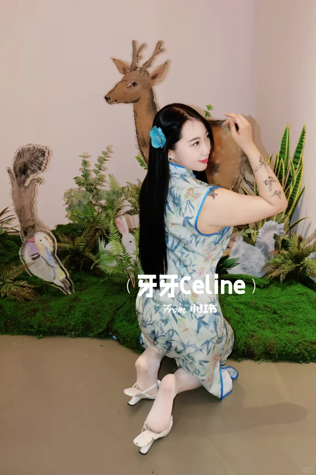 30+姐姐新中式旗袍OOTD 喜欢第七张