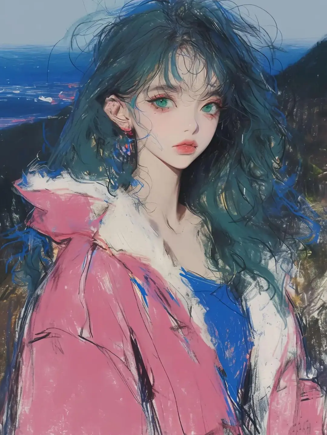 这样的女孩真的在发光
