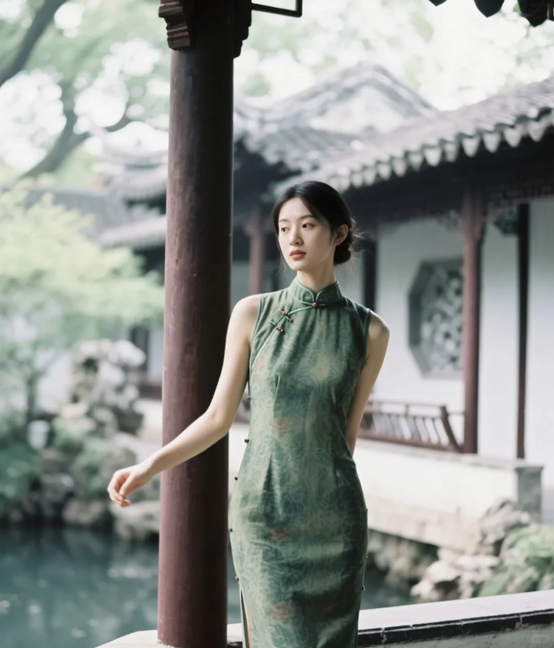 存一些旗袍拍照姿势，快来学！