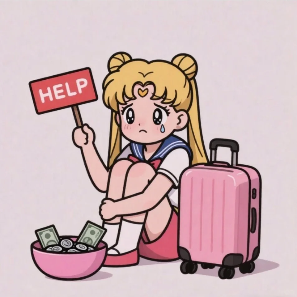 头像_表情包_美少女战士_月野兔_help