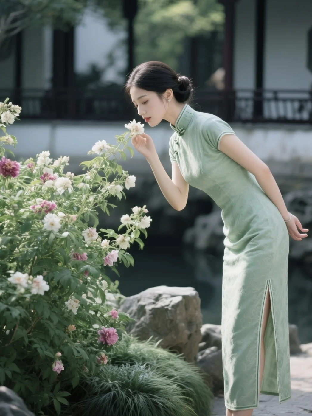 存一些旗袍拍照姿势📸，快来学！