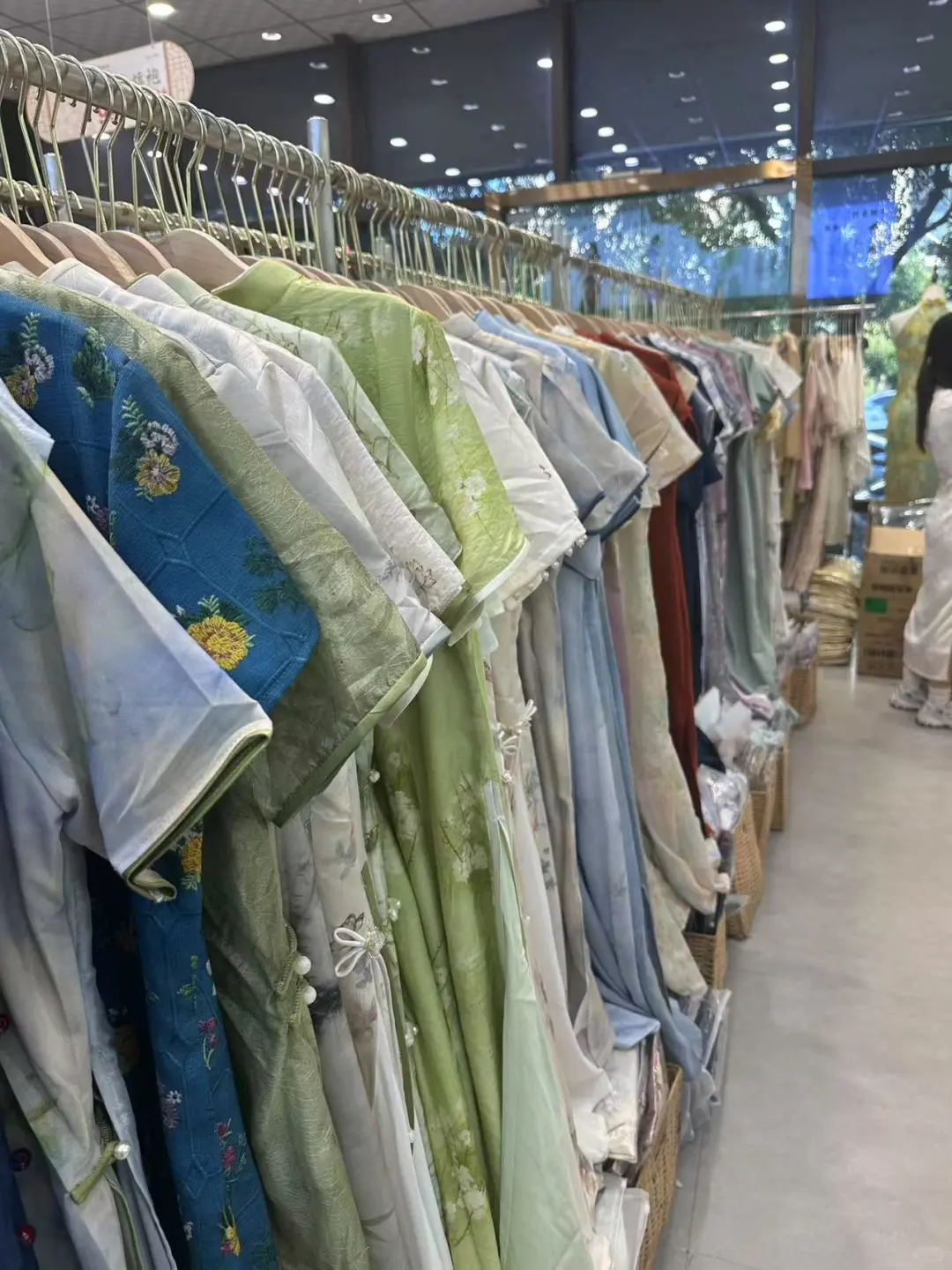 打卡西安旗袍店