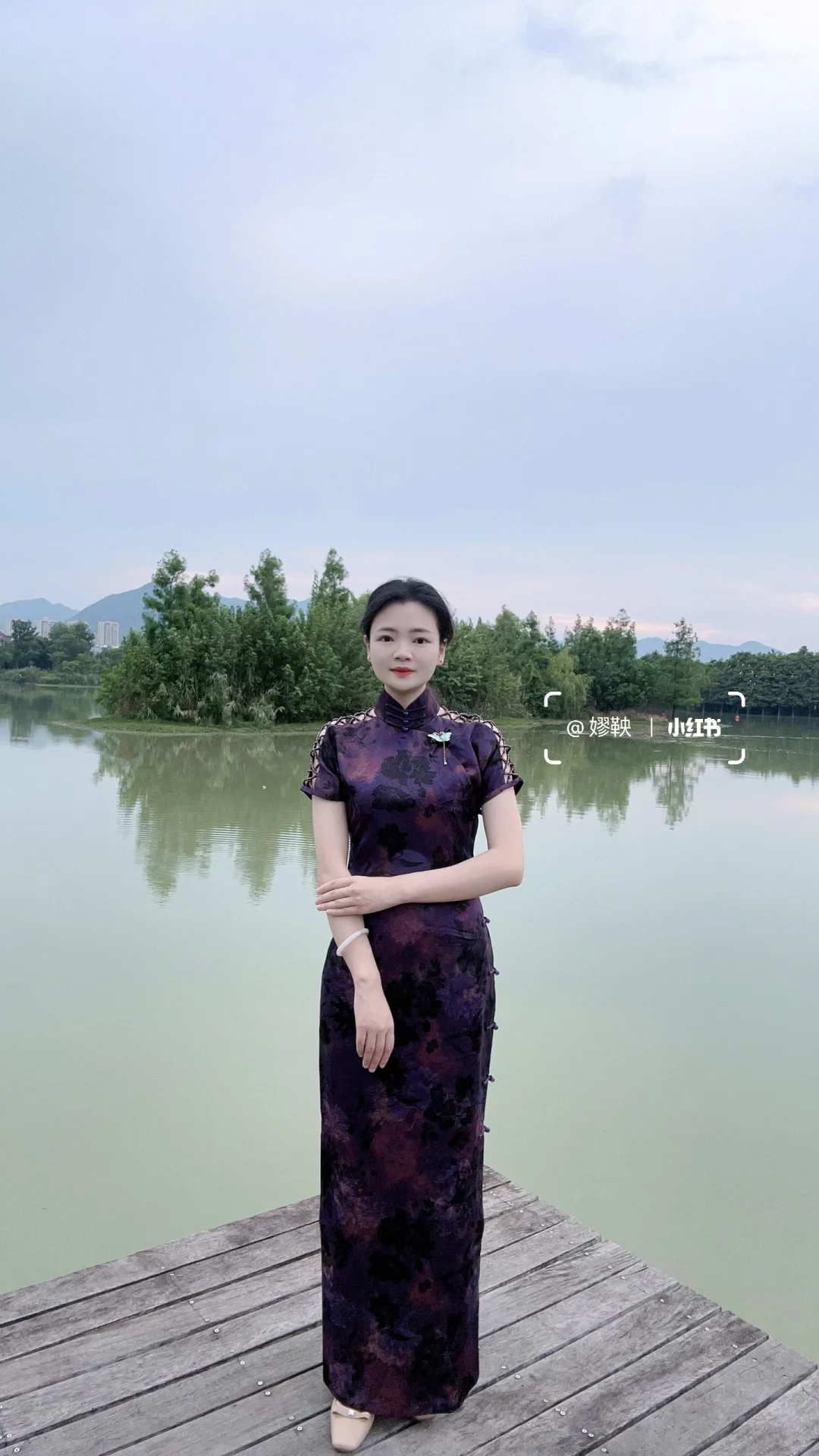 总要有件编织旗袍吧
