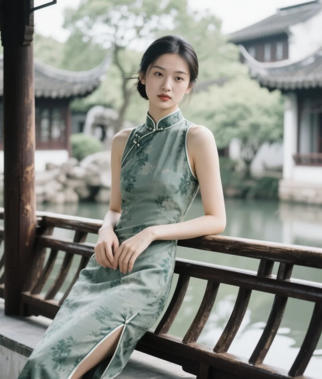存一些旗袍拍照姿势，快来学！