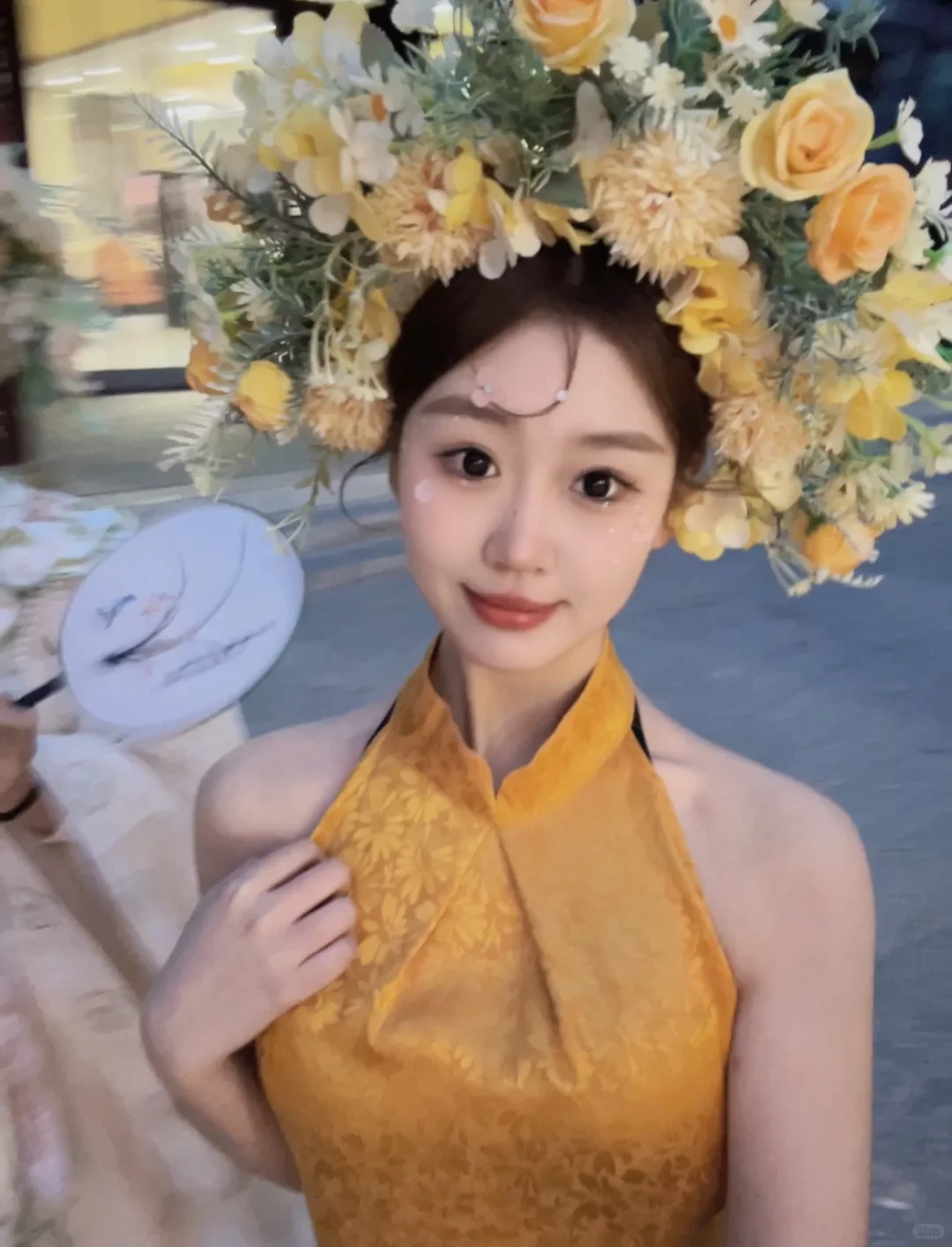 “今生簪花 世世漂亮”