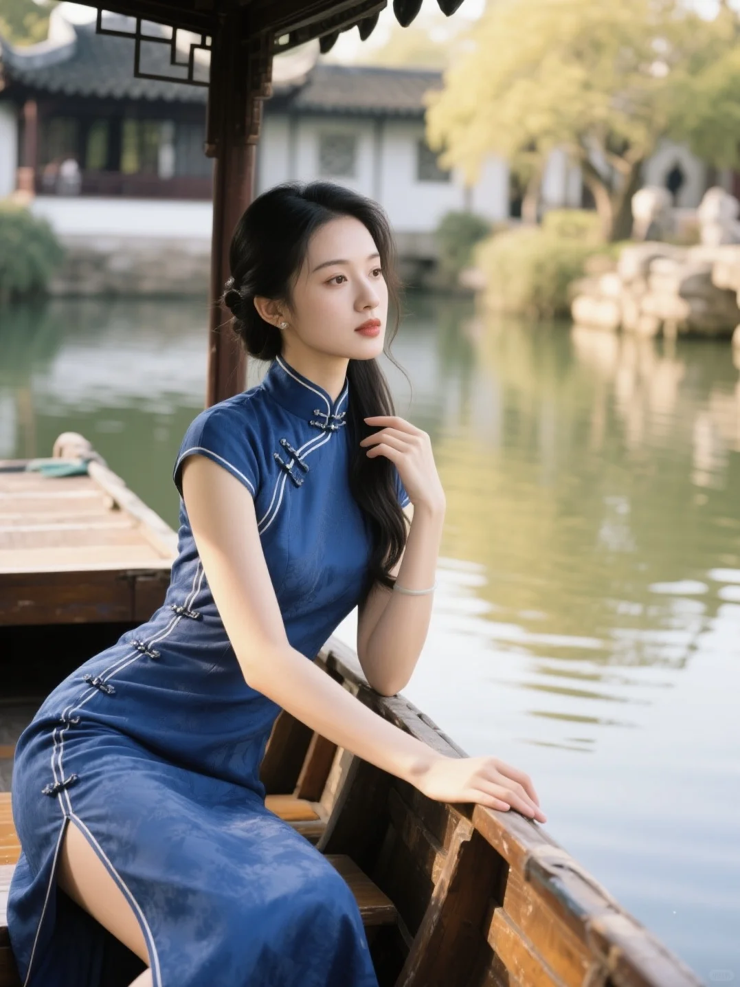 存一些旗袍拍照姿势📸，快来学！