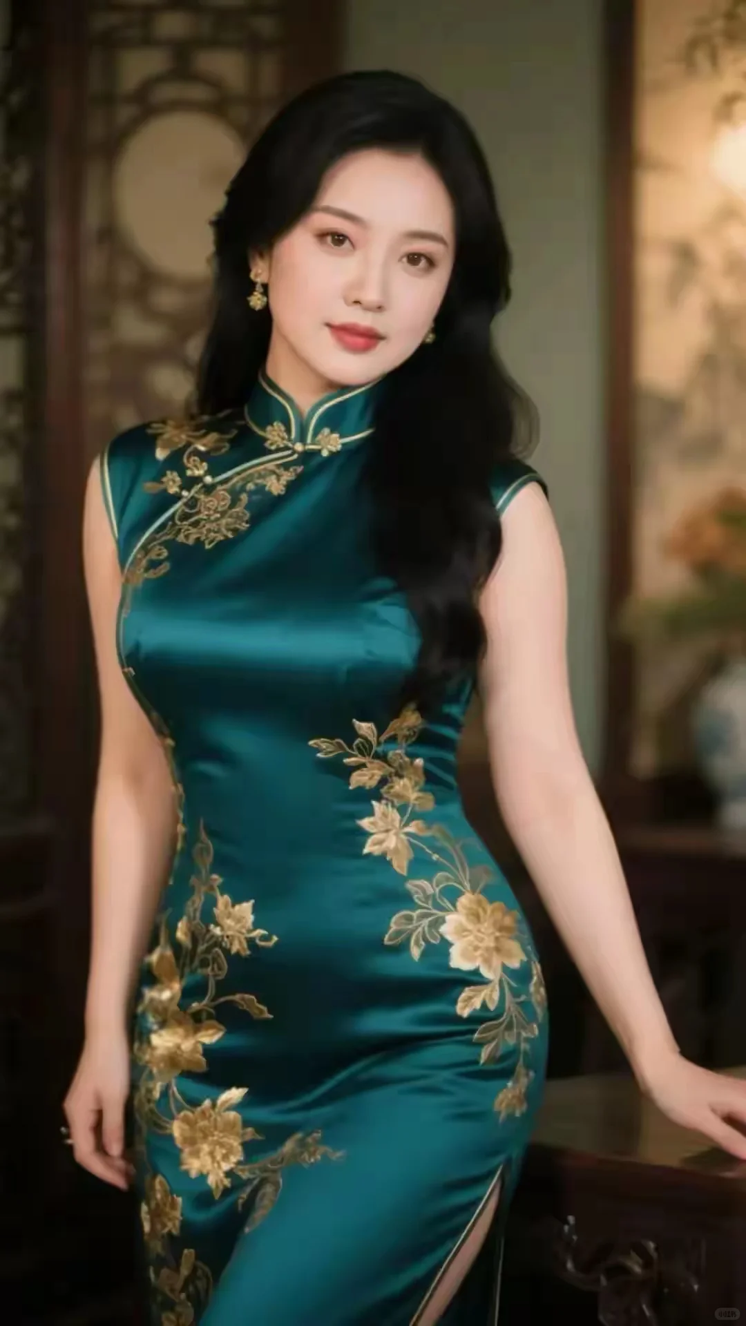 中国旗袍风，东方之韵，尽显古韵流芳