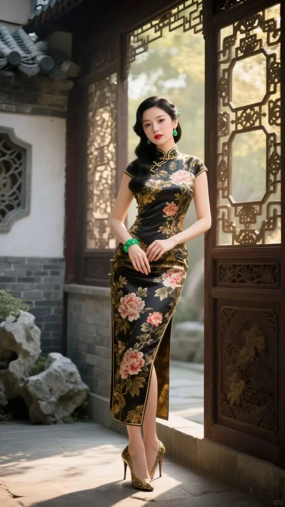 中国旗袍风，东方之韵，尽显古韵流芳