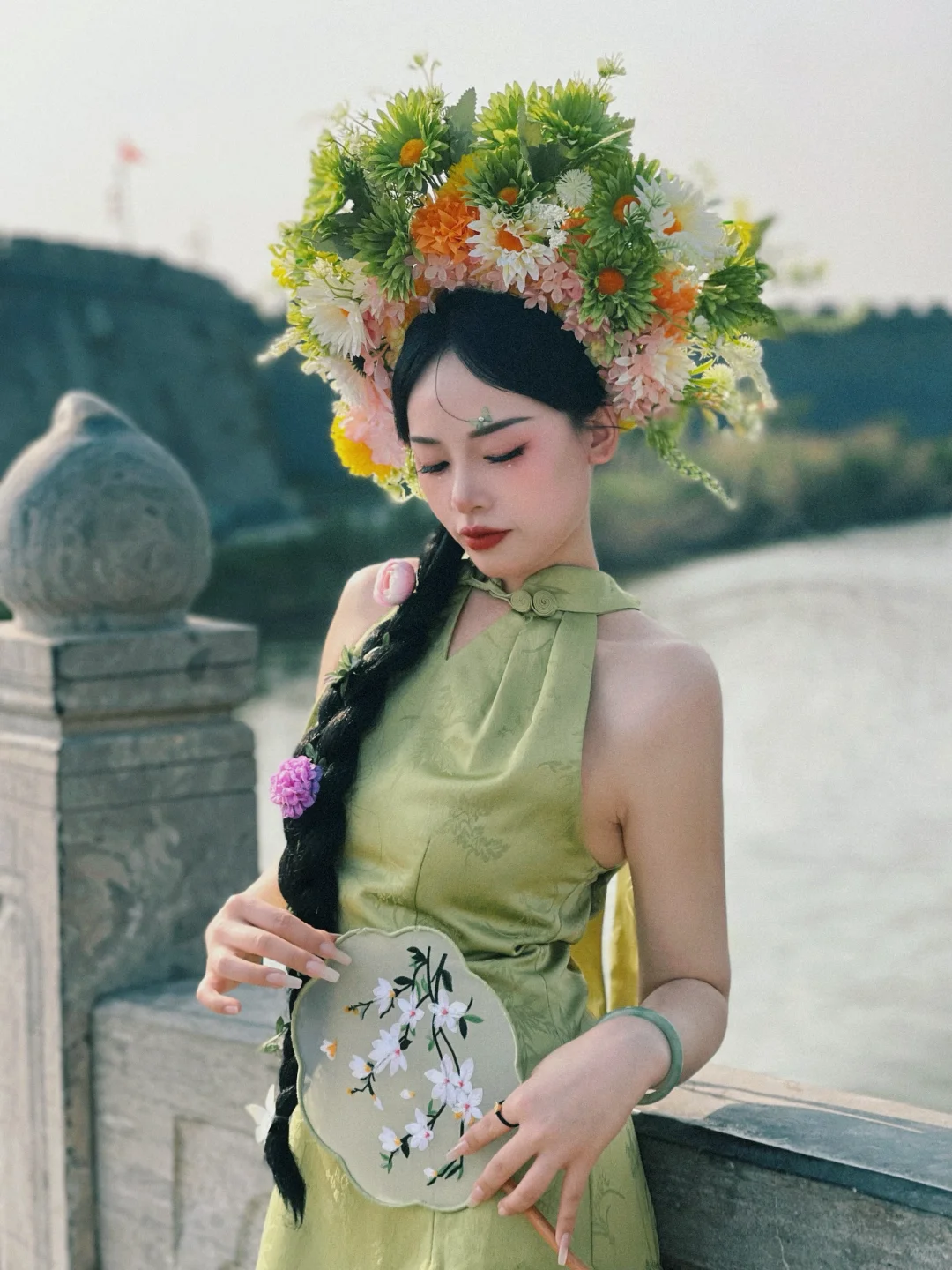 在邯郸！！浅浅簪花一下～