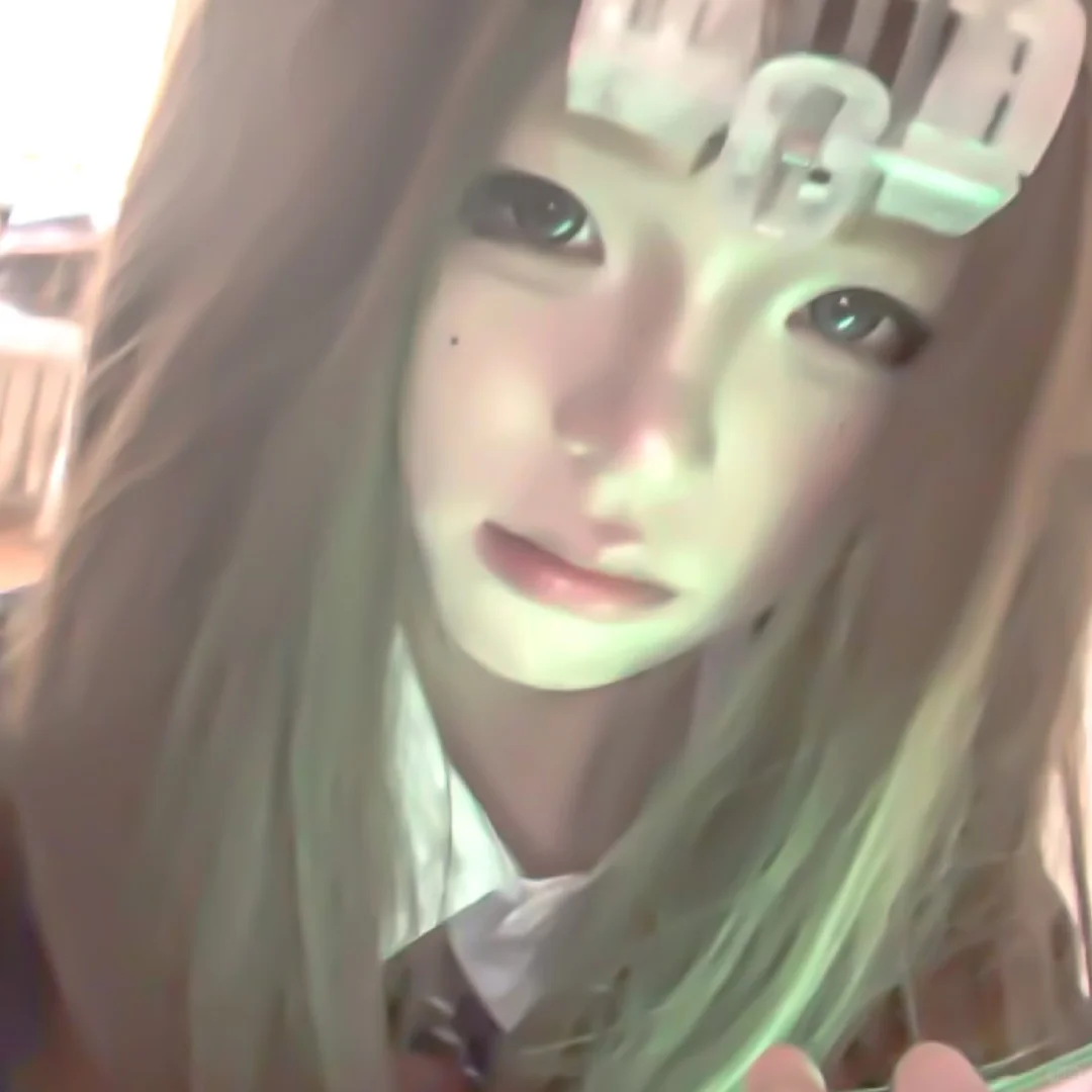 WeChat酒酿樱花雨女头