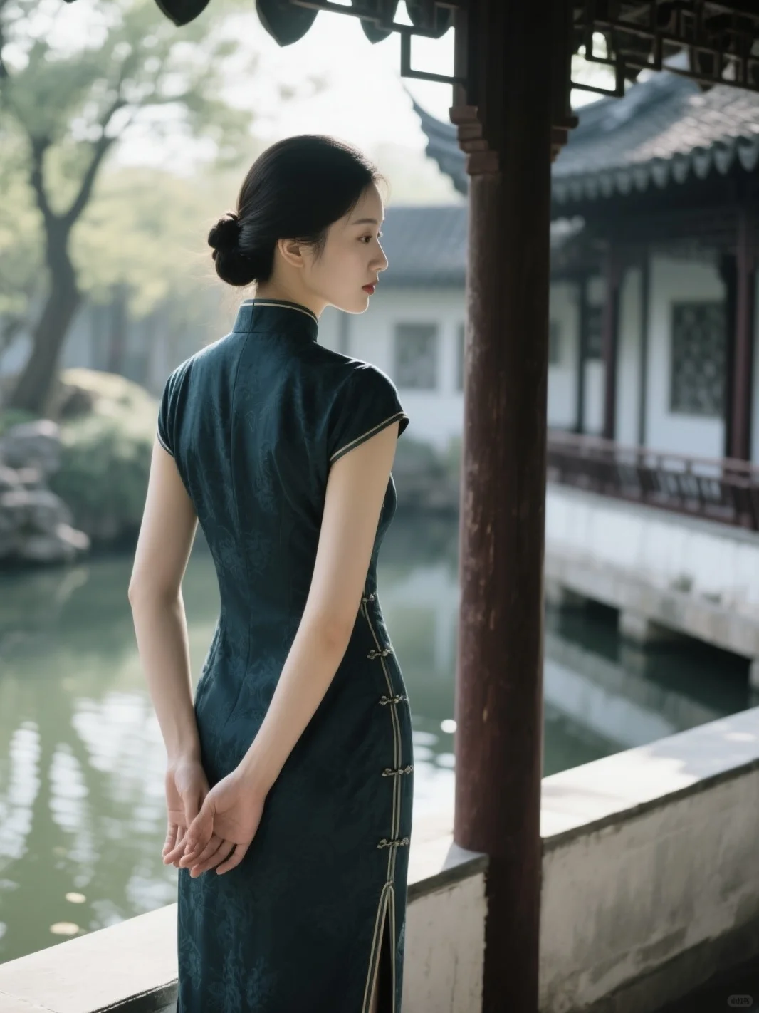 存一些旗袍拍照姿势📸，快来学！