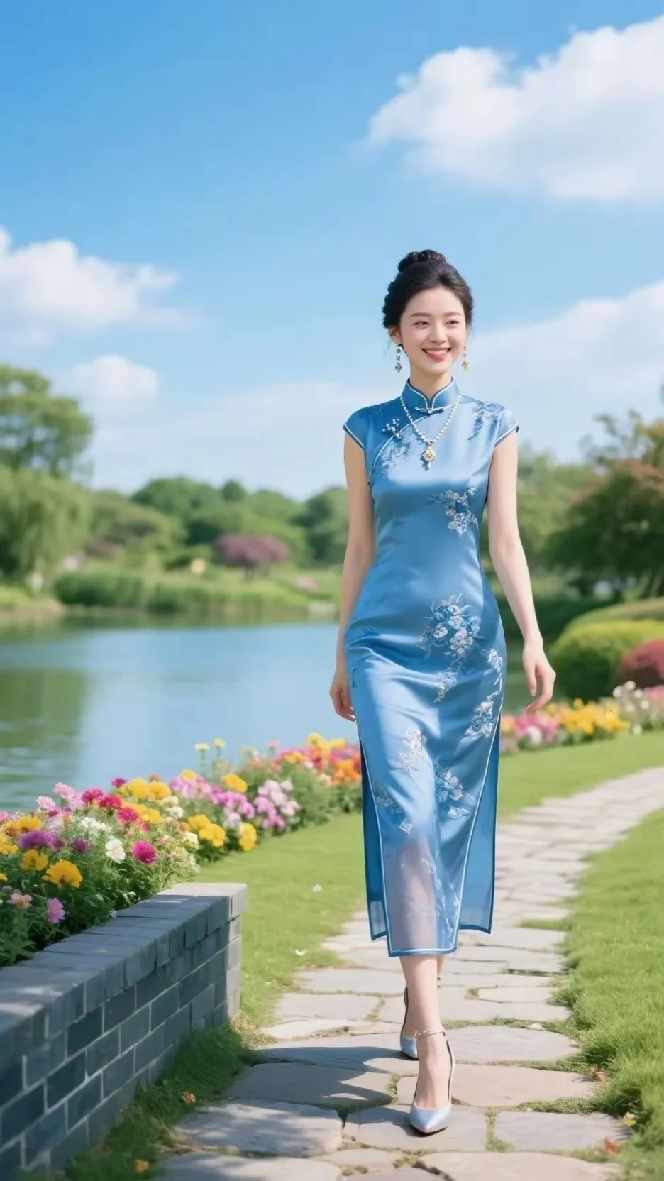 中国旗袍风，东方之韵，尽显古韵流芳