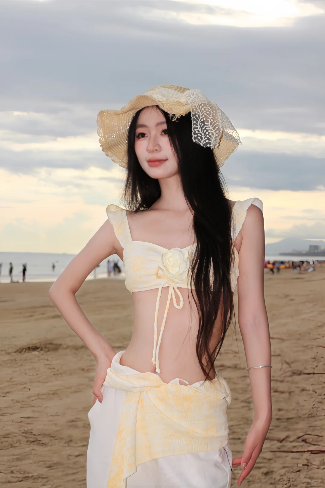 在三亚 这套比基尼我好爱