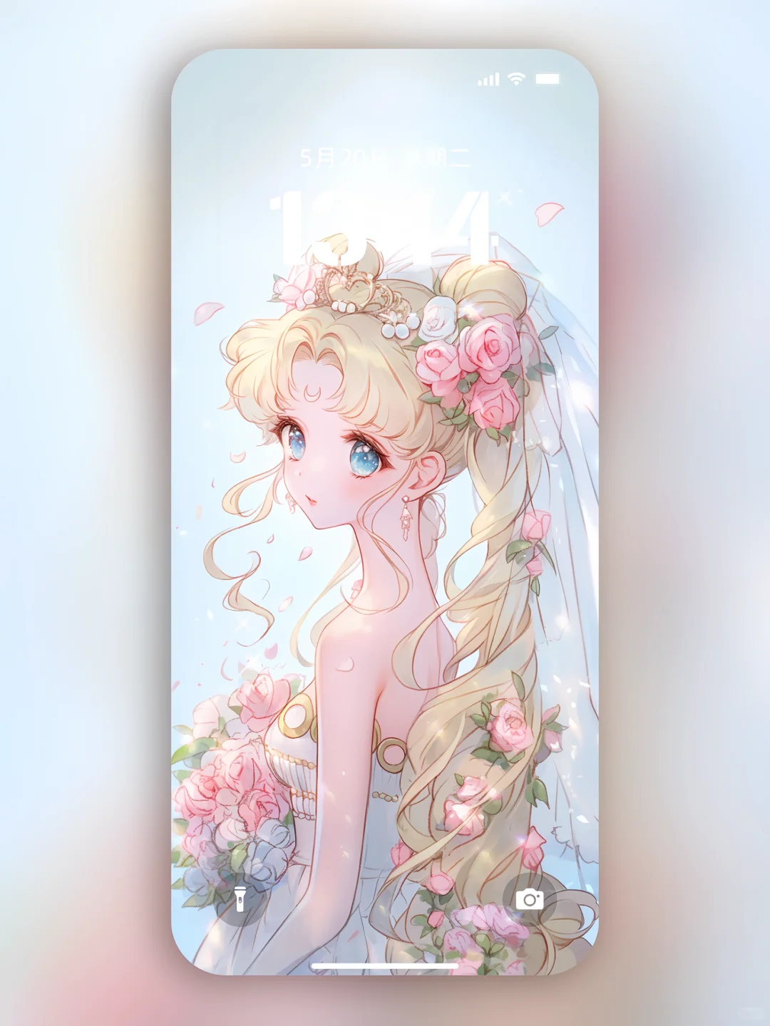 梦中情纱｜穿婚纱的月野兔超美