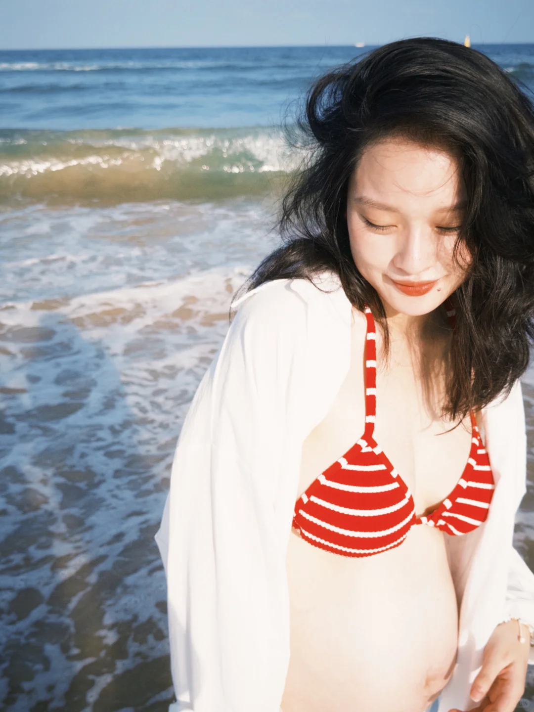 🤰大方炫肚 解锁我的孕期比基尼👙