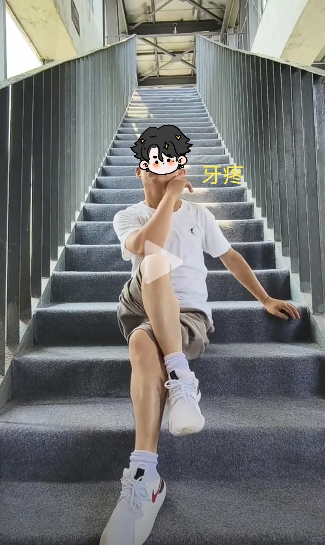 拍照姿势学习中