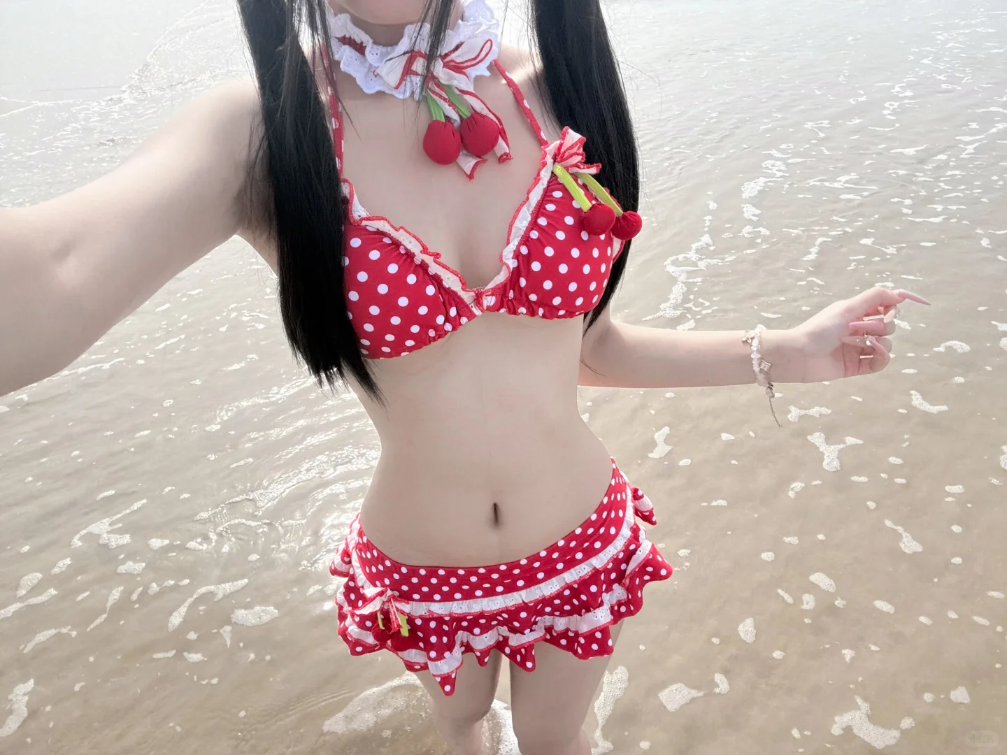 特别萌萌的樱桃泳衣👙！