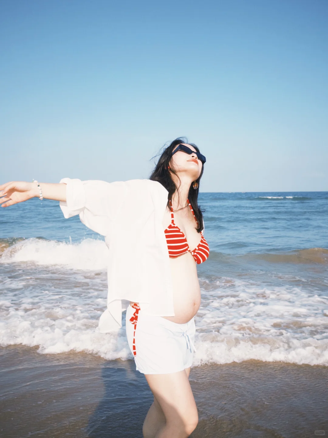 🤰大方炫肚 解锁我的孕期比基尼👙