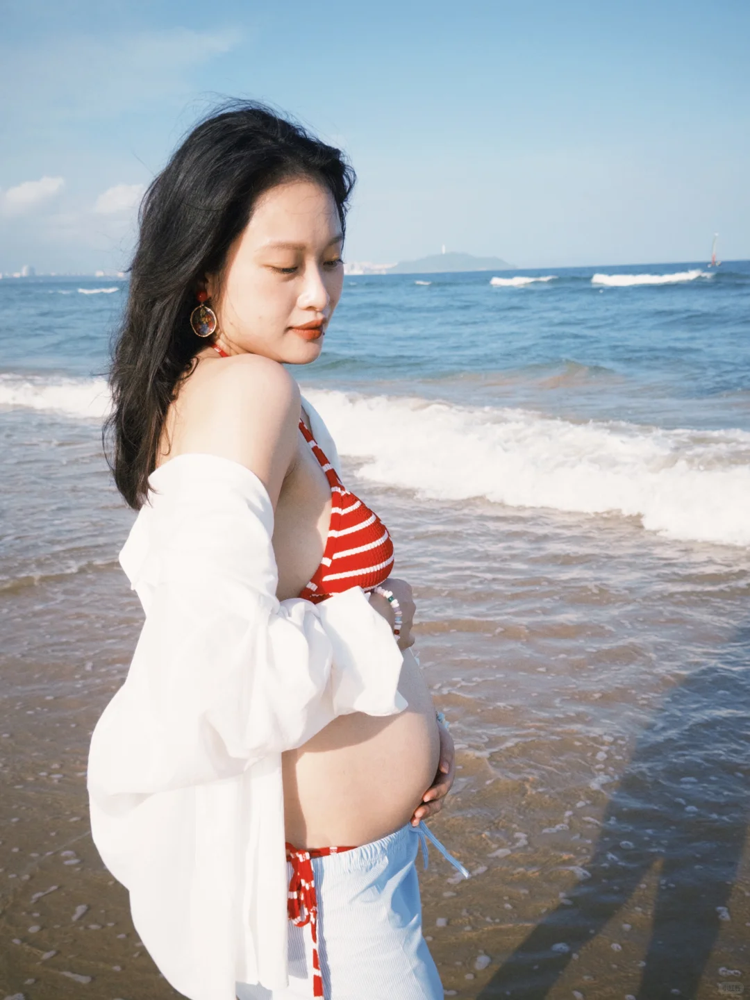 🤰大方炫肚 解锁我的孕期比基尼👙
