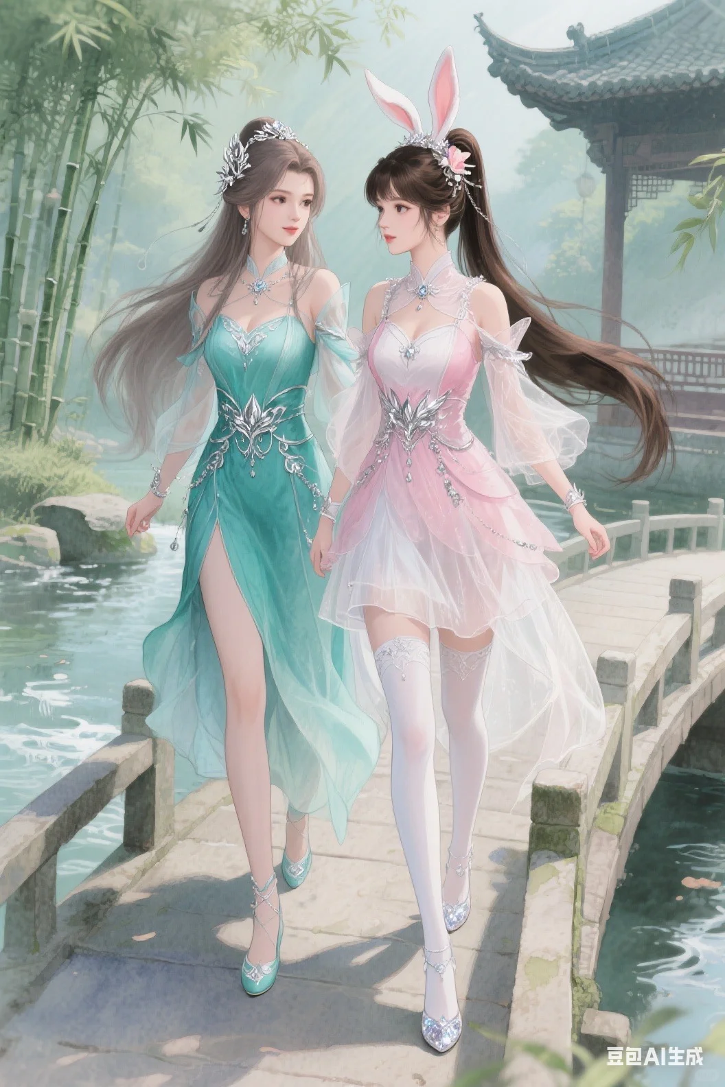 这次AI生成的还挺好看～～～