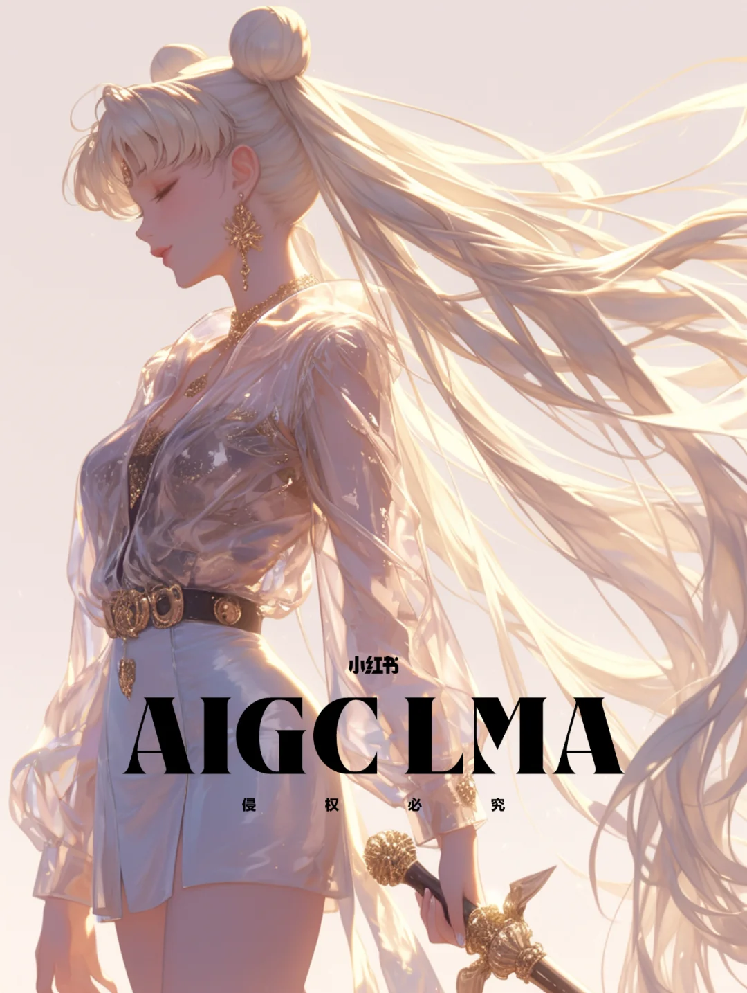 最美女战士！美少女战士超级艺术AI