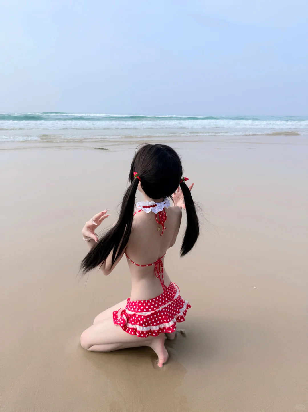 特别萌萌的樱桃泳衣👙！