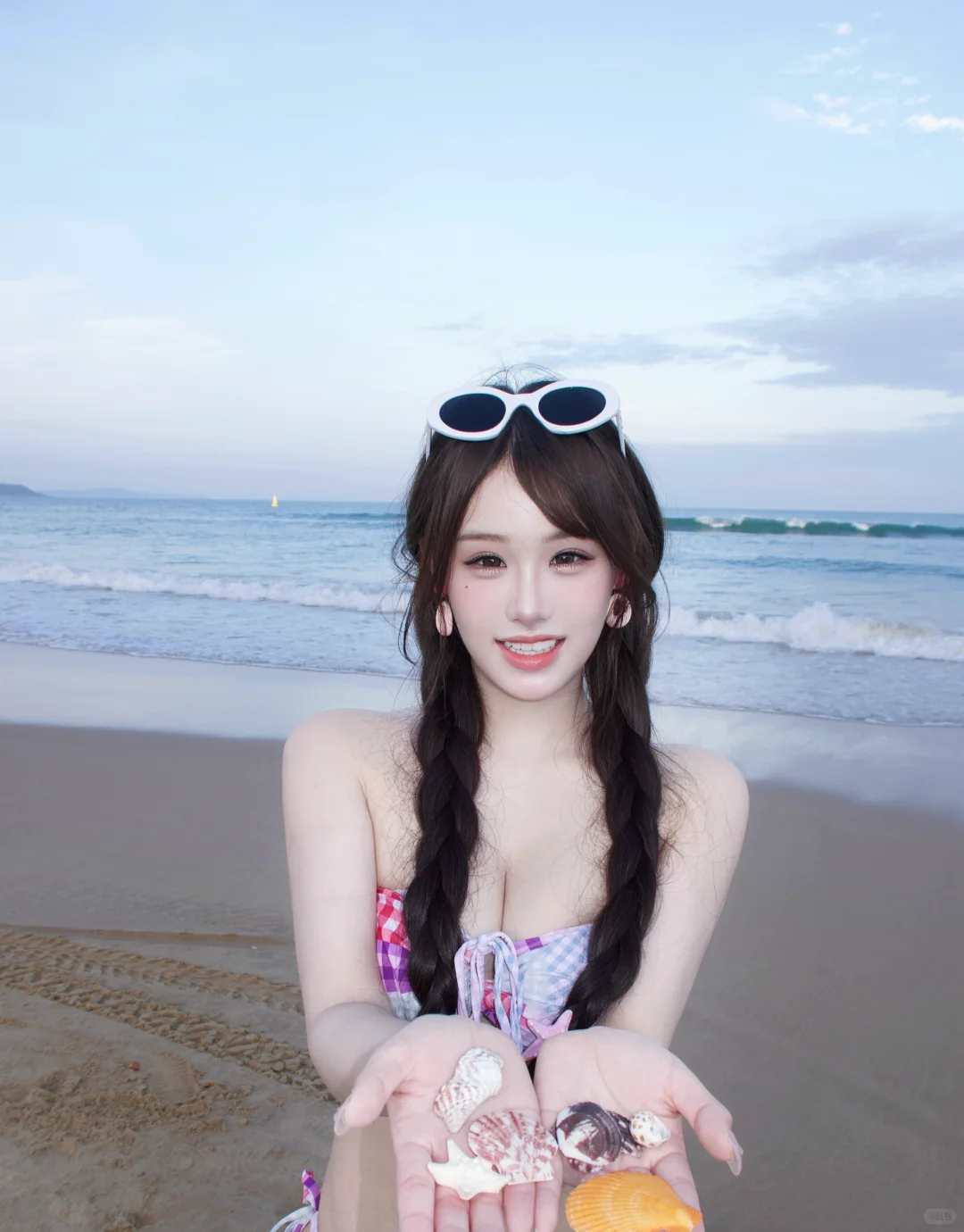 夏夜的海和你更配噢🌊