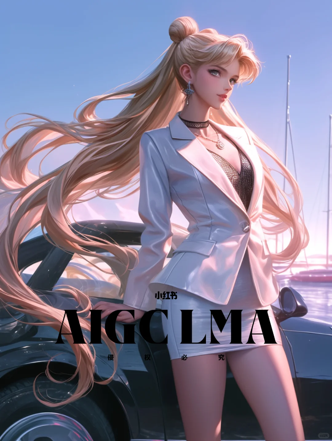 最美女战士！美少女战士超级艺术AI