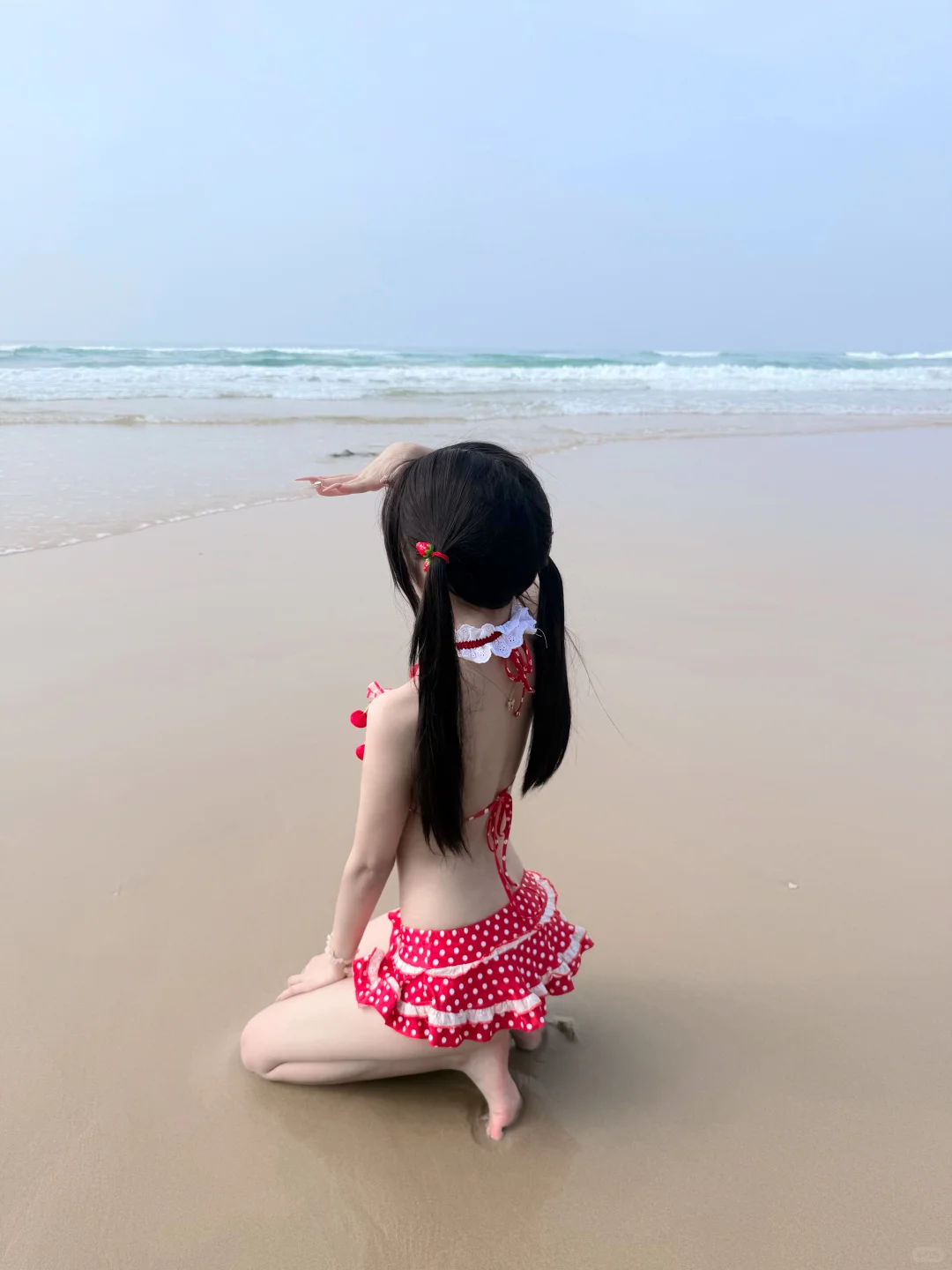 特别萌萌的樱桃泳衣👙！