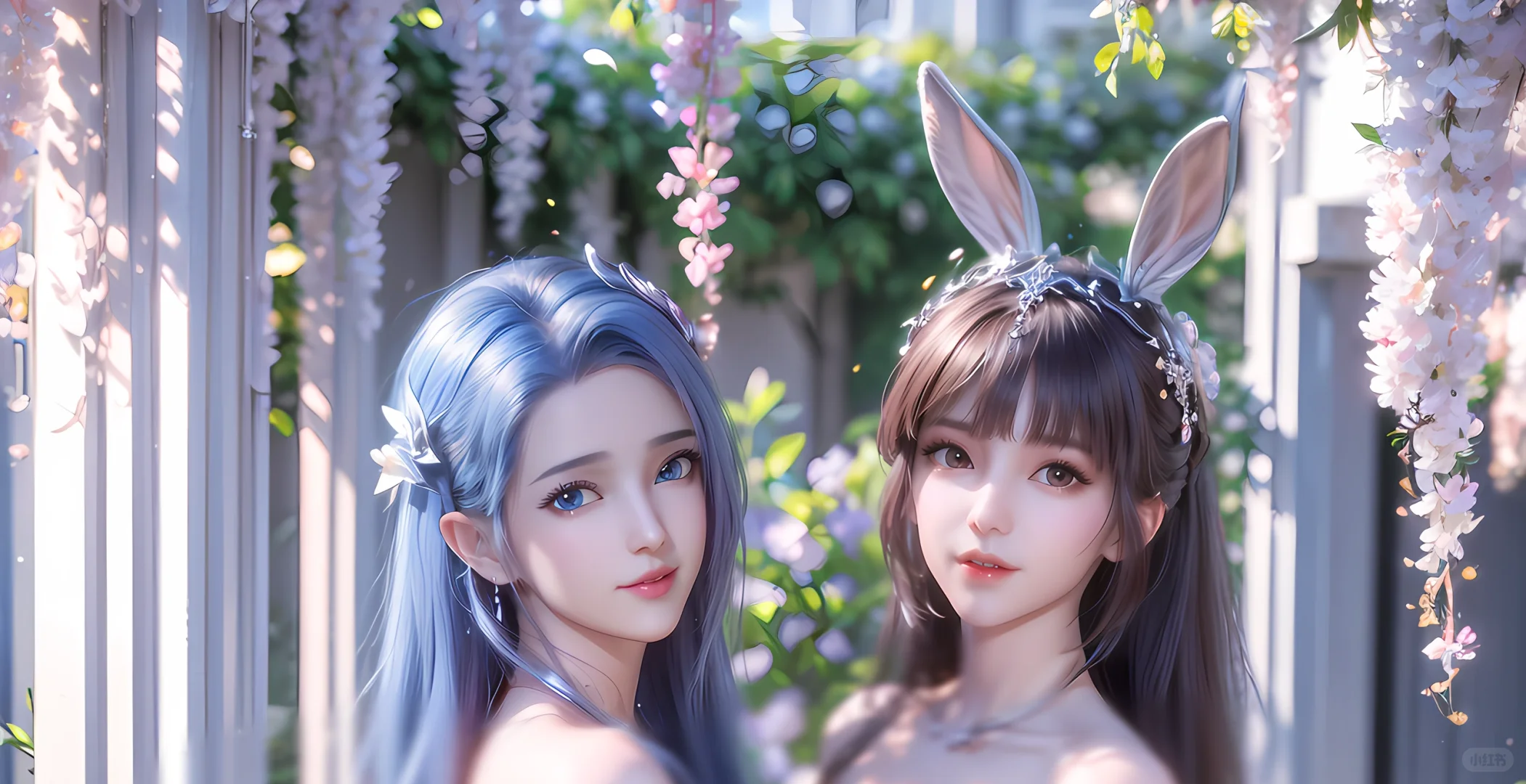蓝银皇加兔子，起飞～