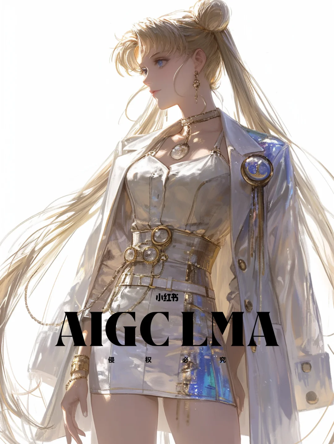 最美女战士！美少女战士超级艺术AI