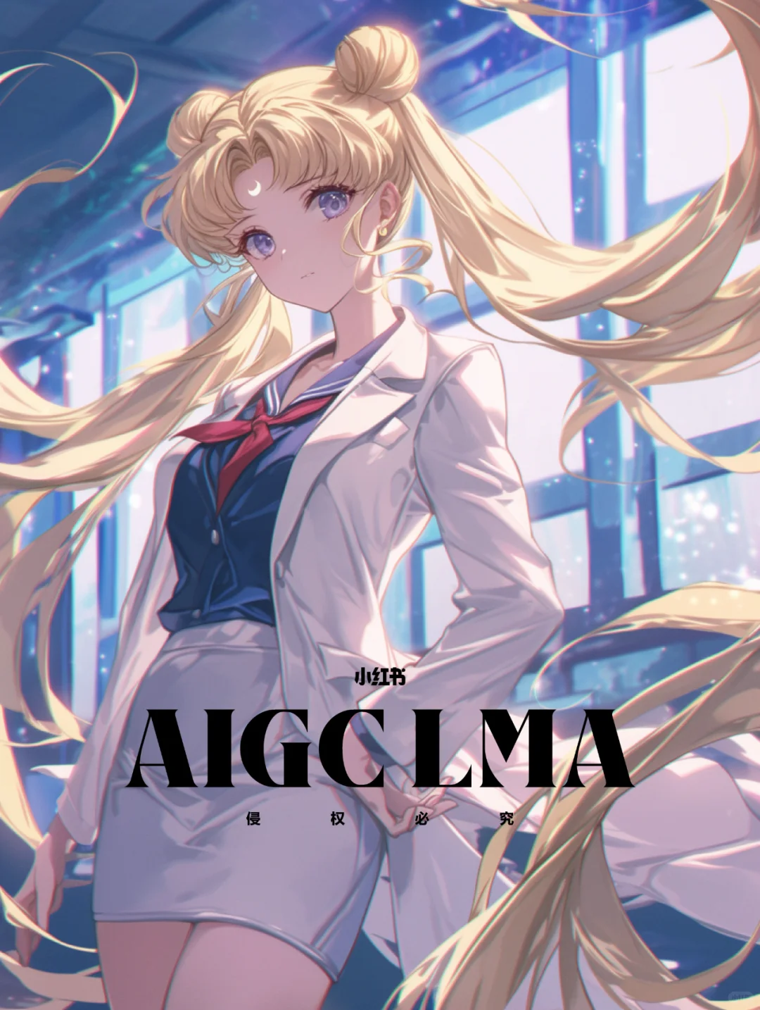 最美女战士！美少女战士超级艺术AI