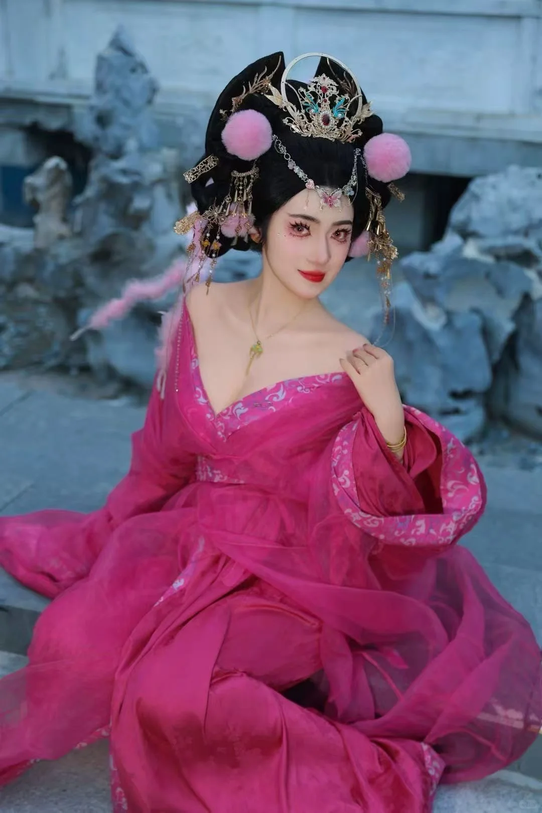 今天是绝世大美人啊～～～