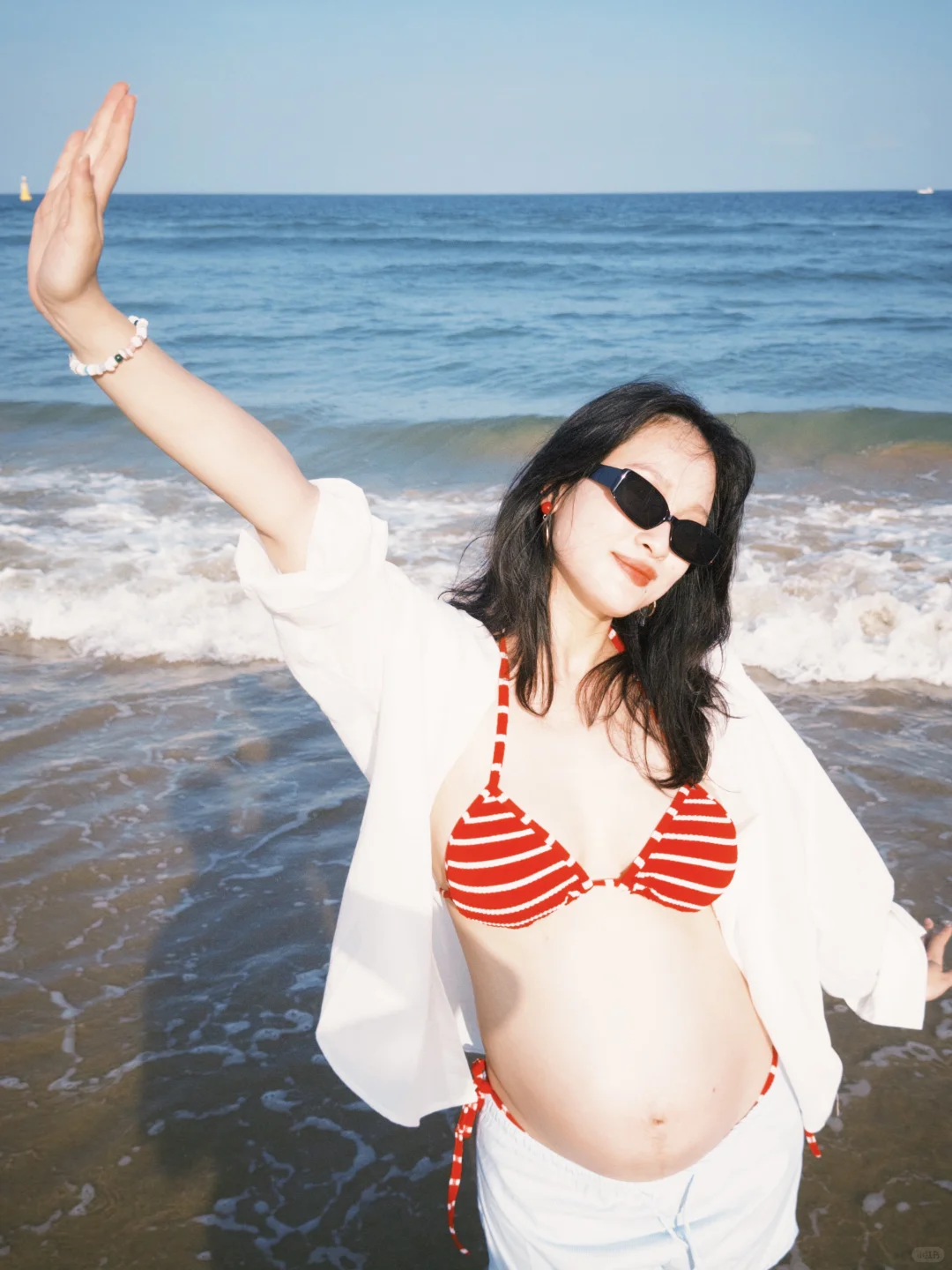 🤰大方炫肚 解锁我的孕期比基尼👙