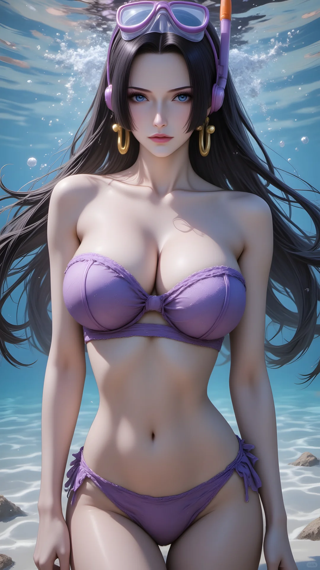 AI创作DIY海贼王女帝篇：鲛绡碧露