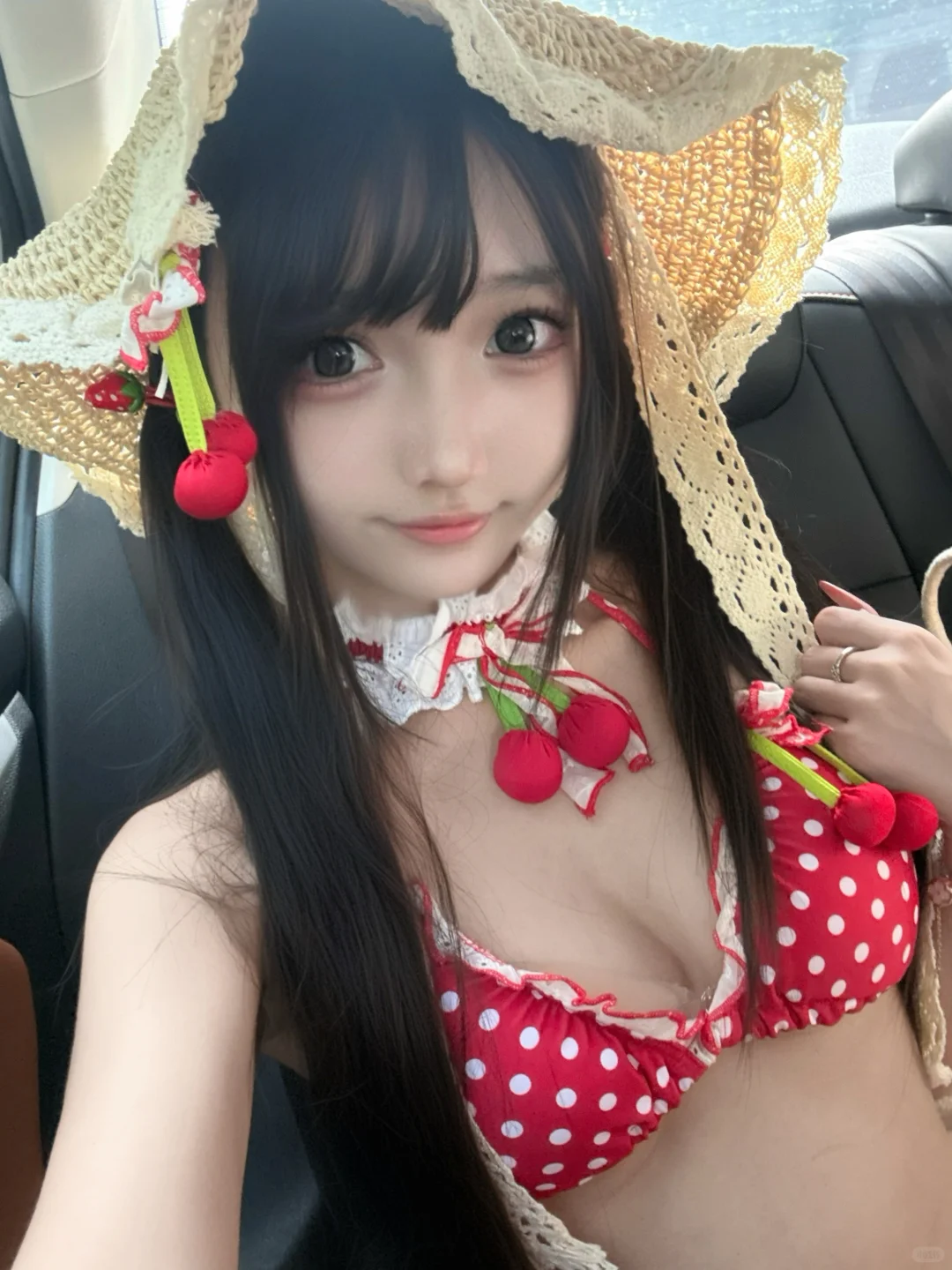 特别萌萌的樱桃泳衣👙！